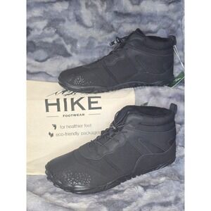 NWT HIKE FOOTWEAR Men's Black Vindra Flex Water Resistant Barefoot  EU 46/ US 13
